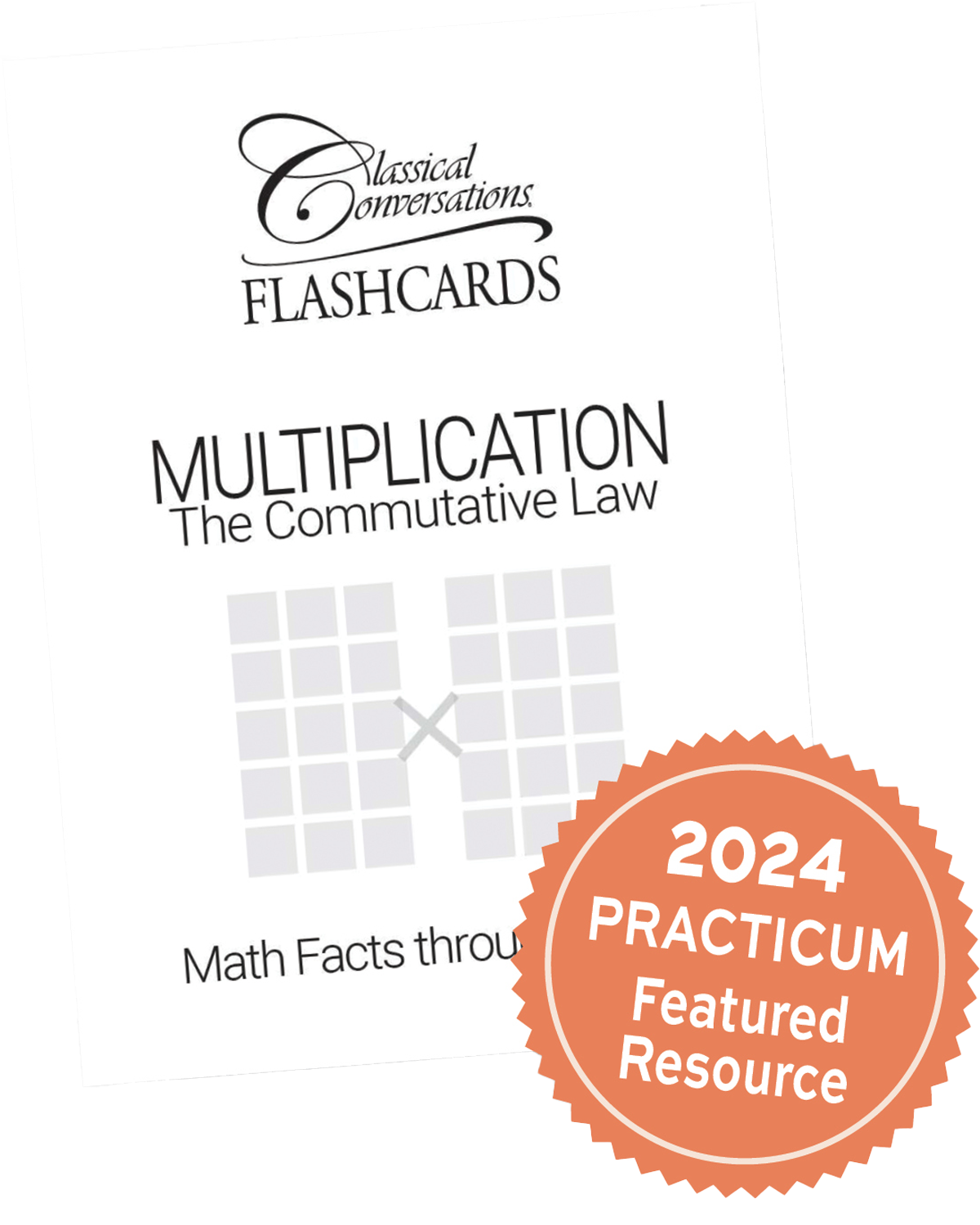 Multiplication Math Facts cards