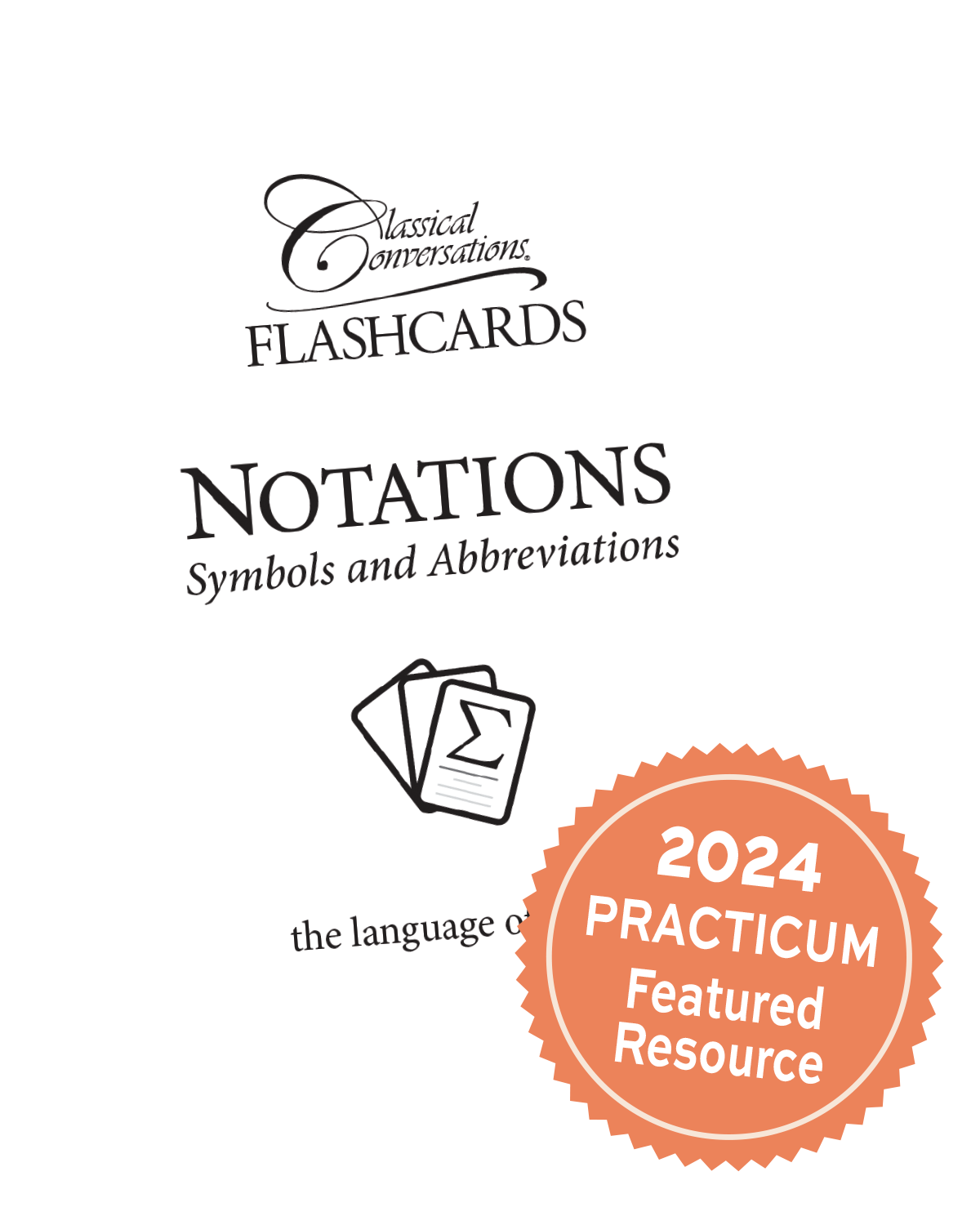 Notations Flash Cards, a 2024 Practicum featured resource