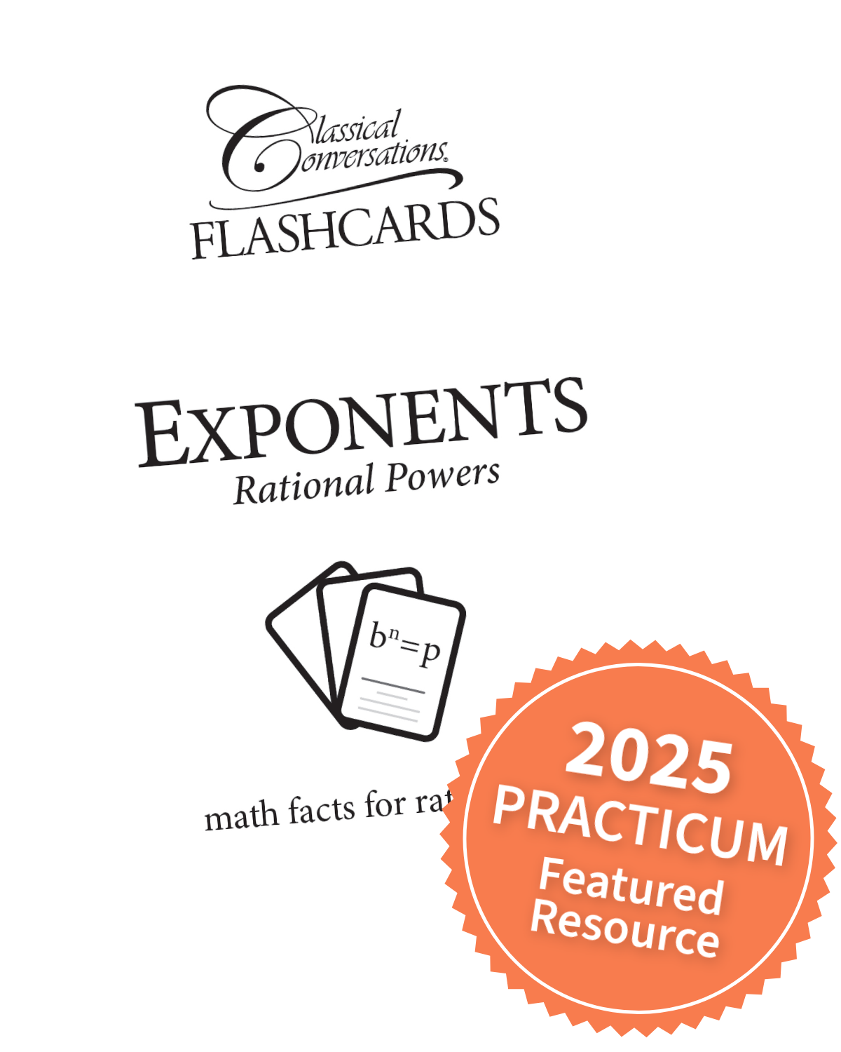 Exponents flash cards