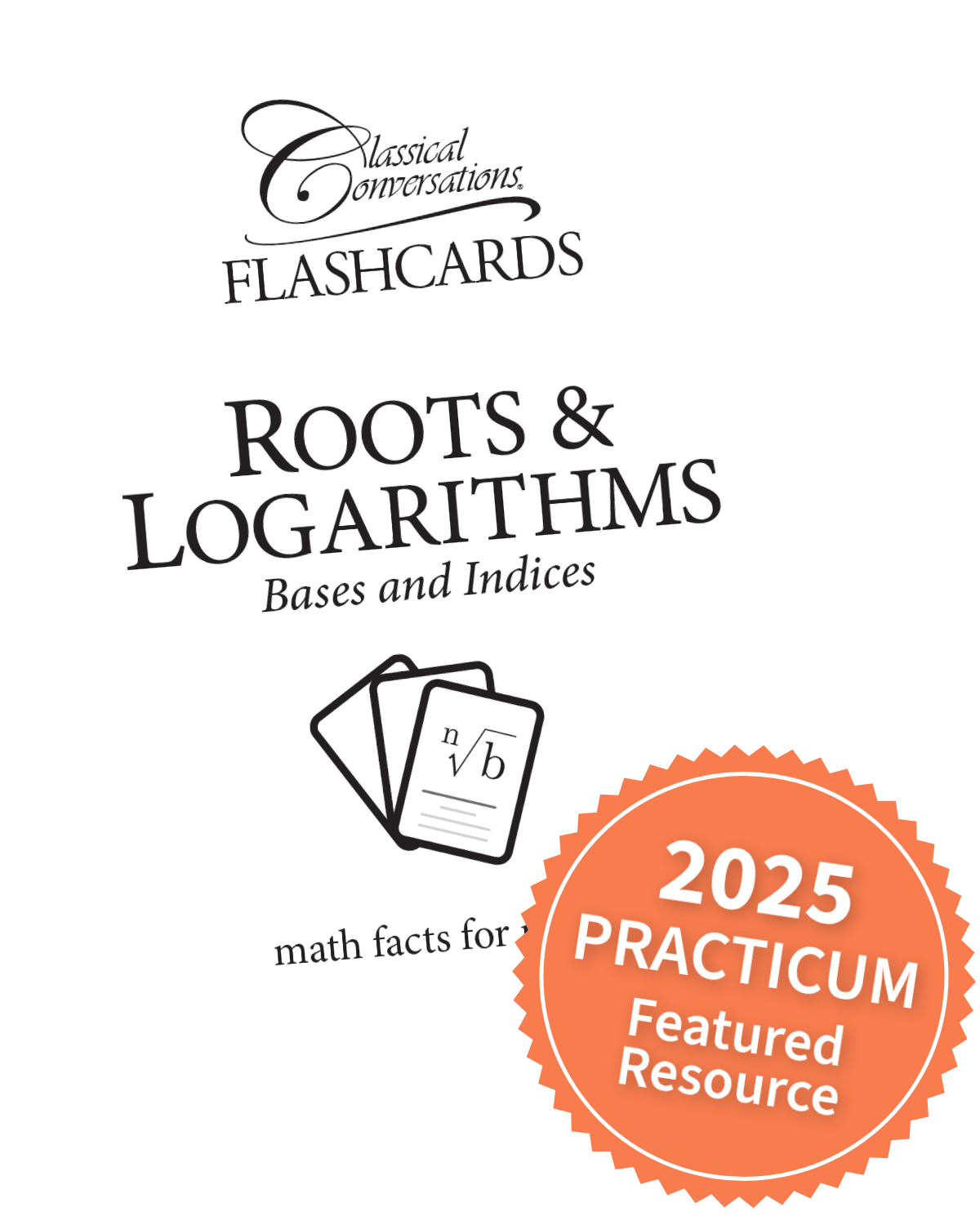 Roots and Logarithms flash cards